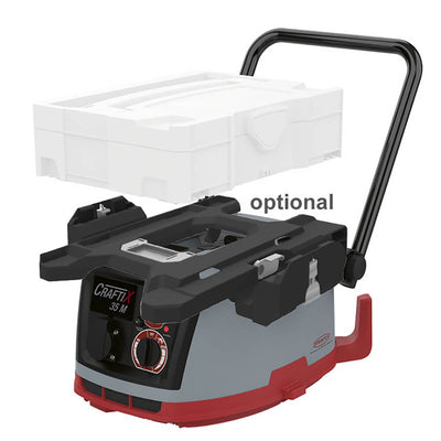 Sprintus CraftiX 50L M-Class Vacuum with Reverse Air Filter Cleaning, 230 Volts