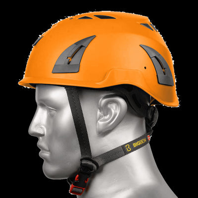 BIG BEN Ultralite Unvented Height Safety Helmet, Orange, PP-B-HH100OR