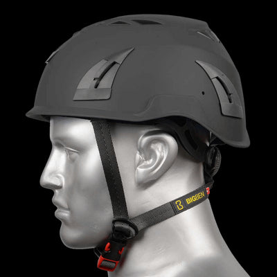 BIG BEN Ultralite Vented Height Safety Helmet, Black, PP-B-HH100VBK