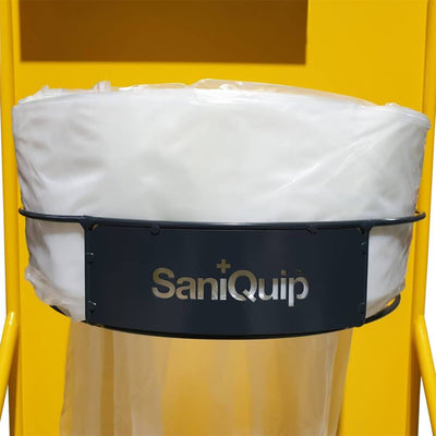SaniQuip Mobile Abfallstation für Baustellen
