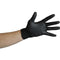Disposable Powder Free Nitrile Gloves, Black, Box 200 - XL-PP-3212BK-XL-Leachs